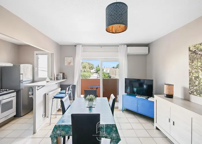 Hyeres Proche Centre - Appartement 1 Chambre Clim Pk Wifi By Hc