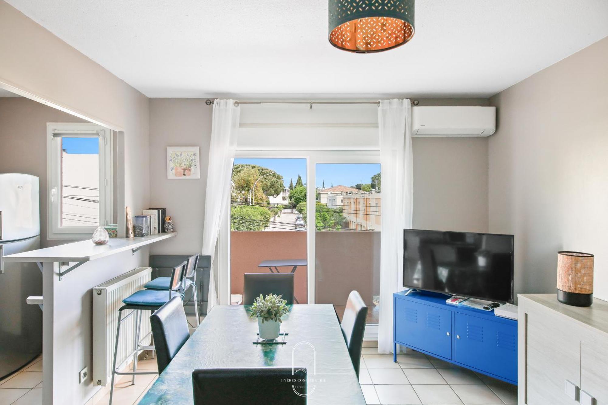 Proche Centre - 1 Clim Pk Wifi By Hc Appartement Hyères