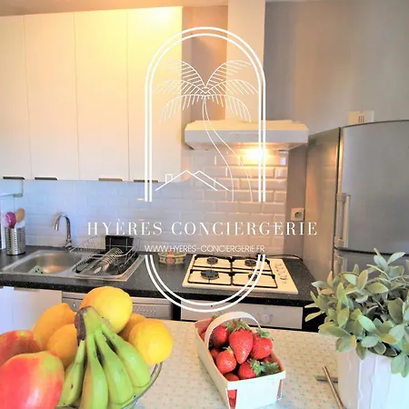 Appartement Hyères Proche Centre - T2 Clim/Pk/WIFI Extérieur photo
